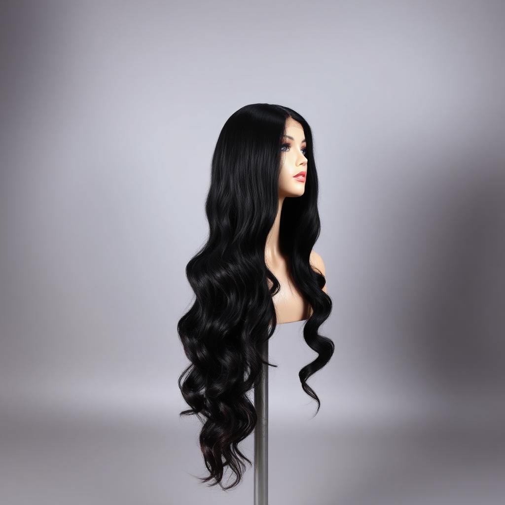 Wholesale 30" Body Wave Lace Front Wig in Velden am Wörthersee, Carinthia, Austria — front view · 100% human hair extensions — wholesale from India · Suvita Hair