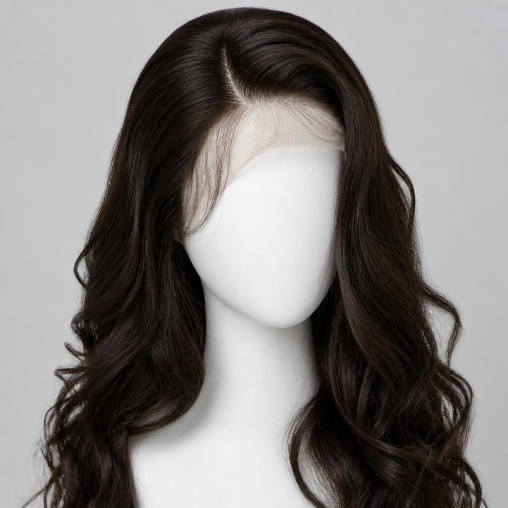 Wholesale Bridal Lace Wig in Nyanga (Mountain Highest), Manicaland (Eastern Highlands), Zimbabwe — front view · 100% human hair extensions — wholesale from India · Suvita Hair