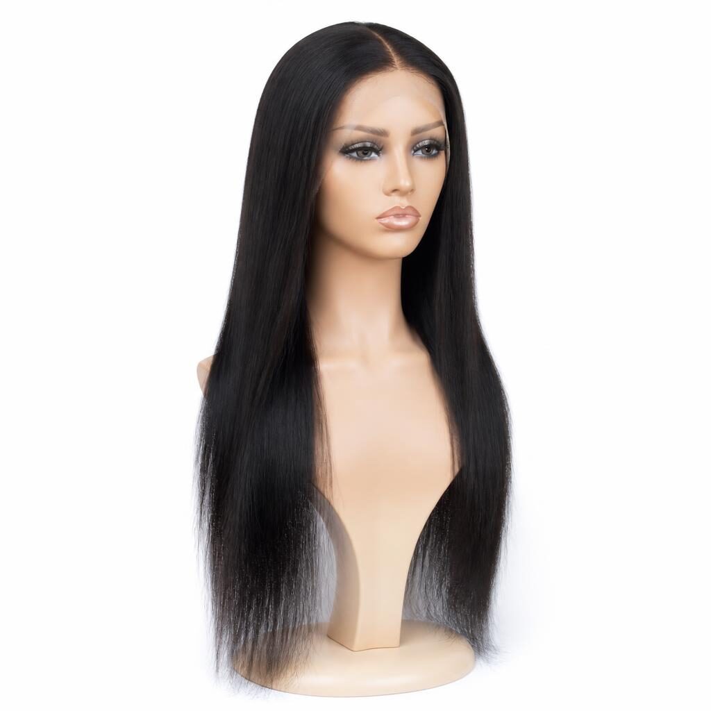 Wholesale Full Lace Wig in Bisée, Castries, Saint Lucia — front view · 100% human hair extensions — wholesale from India · Suvita Hair