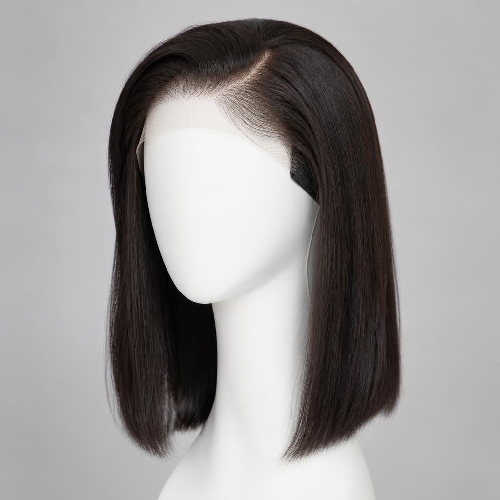 Wholesale Glueless Lace Front Wig in Bel Air Rivière Sèche, Flacq (East Coast Luxury), Mauritius — front view · 100% human hair extensions — wholesale from India · Suvita Hair