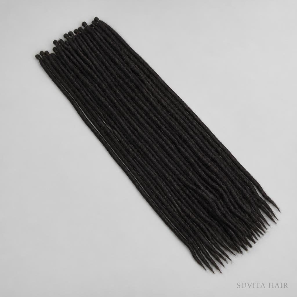 Wholesale Human Hair Loc Extensions in Mporokoso (Waterfalls), Northern (Kasama Heartland), Zambia โ front view ยท 100% human hair extensions โ wholesale from India ยท Suvita Hair