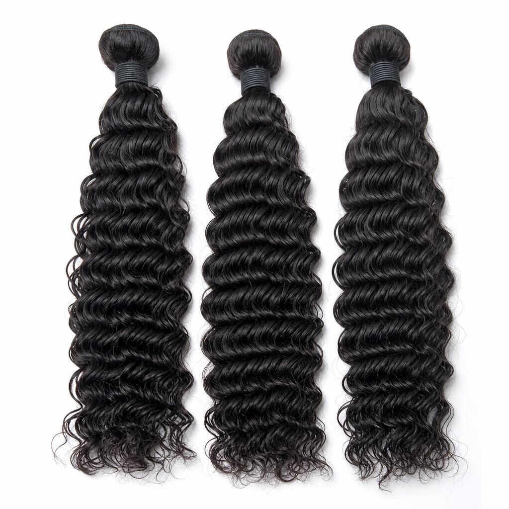 Wholesale Loose Wave Human Hair Bundles in Safita (Chastel Blanc Templar), Tartus (Coast & Arwad Island), Syria โ front view ยท 100% human hair extensions โ wholesale from India ยท Suvita Hair
