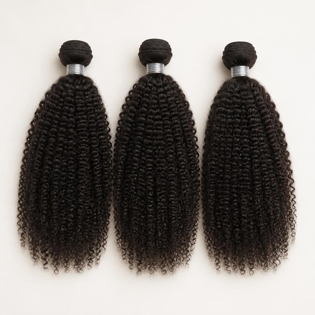 Mongolian Kinky Curly Bundles — length & bundle detail (3 of 3) · Suvita Hair