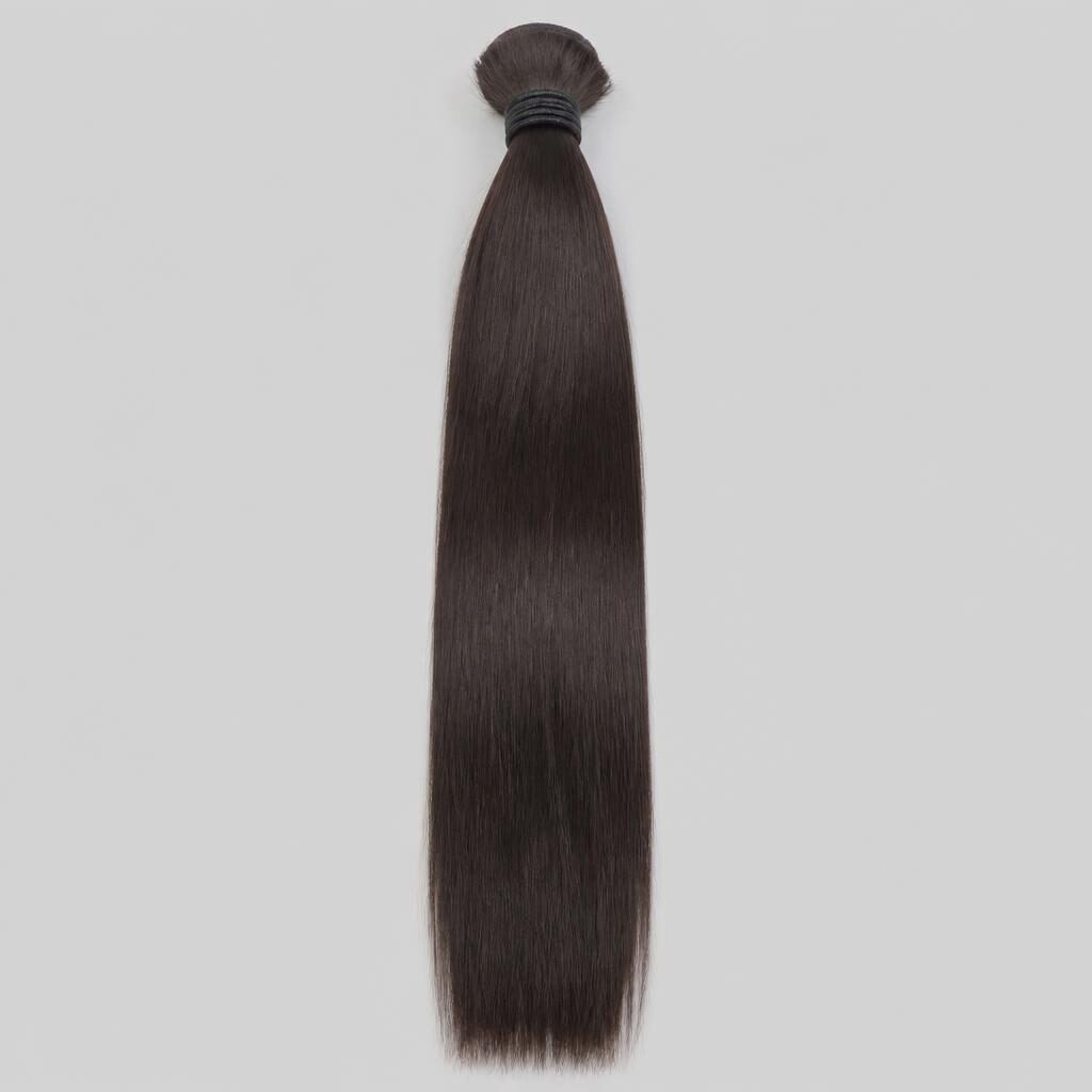 Wholesale Raw Cambodian Hair in Amwaj Islands, Muharraq Governorate, Bahrain — front view · 100% human hair extensions — wholesale from India · Suvita Hair