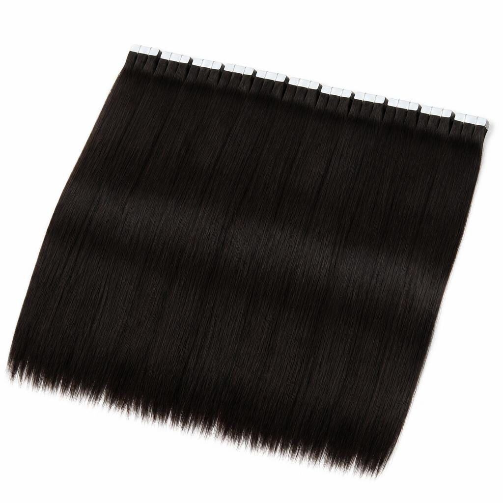 Wholesale Tape-In Hair Extensions in Sigiriya, Sigiriya-Dambulla, Sri Lanka — front view · 100% human hair extensions — wholesale from India · Suvita Hair