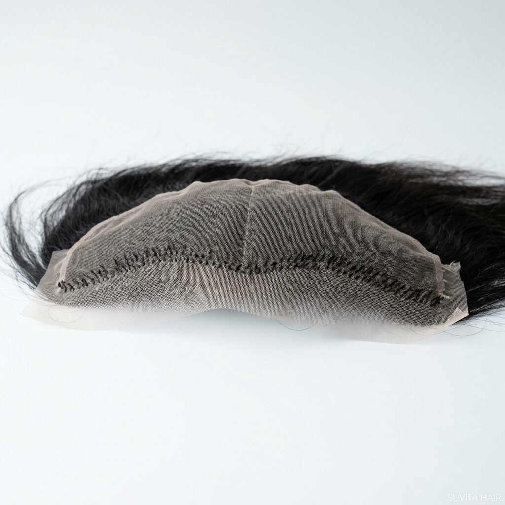 Transparent Lace Frontal 13x4 — length & bundle detail (3 of 3) · Suvita Hair