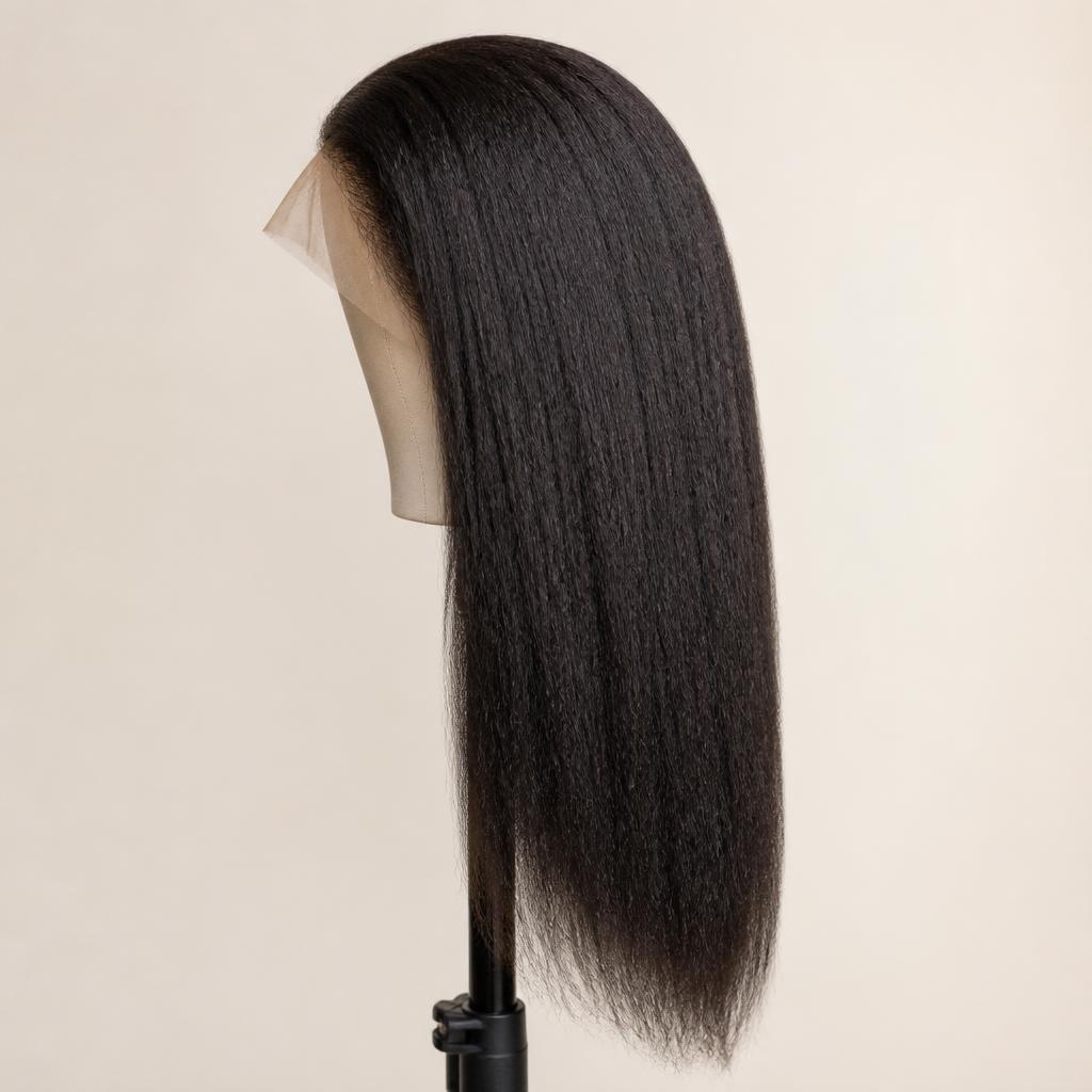 Yaki Straight Lace Front Wig — length & bundle detail (3 of 3) · Suvita Hair