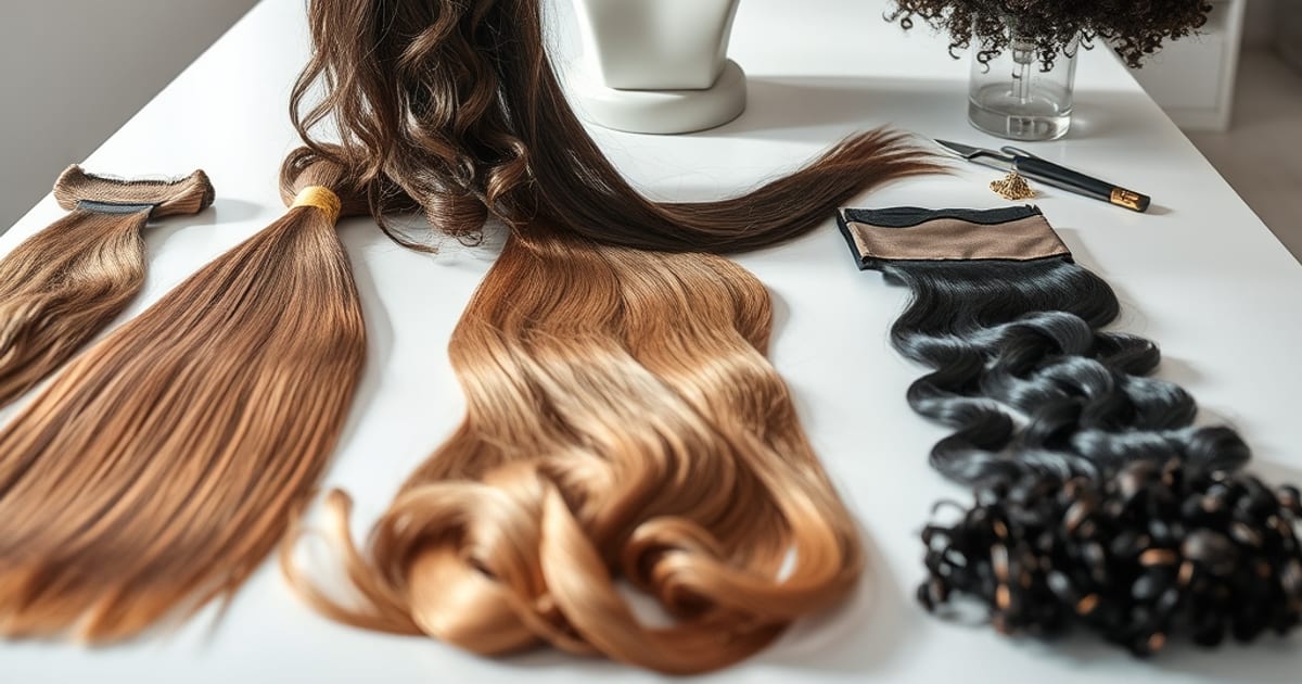 Hair Extension Textures Guide: Straight, Wavy, Curly and Kinky